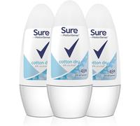 Sure Women Cotton Ultra Dry Anti Perspirant Roll On 50 ml - Pack of 3
