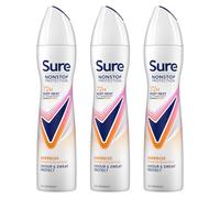 Sure Women Energise Deodorant Spray with 72H Nonstop Protection 250ml, 3 Pack
