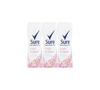 Sure Women Motion Sense Antiperspirant Deodorant, Bright Bouquet, 150ml (Pack of 3)