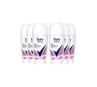 Sure Women Motion Sense 'deodorant Roll On' 72H, Pure Fresh, 6X50Ml In White White One Size