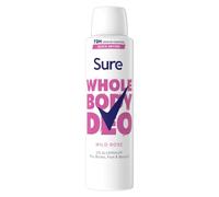 Sure Women Wild Rose 72hr Whole Body Deodorant Spray 150 ml