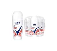 6xSure Women Motion Sense AP Deodorant Rollon 72H Nonstop, Uplifting&Fresh 50ml
