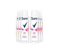 Sure Women Motion Sense Antiperspirant Deodorant, Bright Bouquet, 3 Pack, 150ml