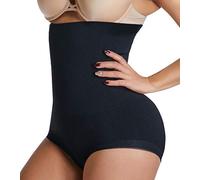 SURE YOU LIKE Women High Waist Shapewear Tummy Control Body Shaper Panties Butt Underwear Black XL/XXL UK(12-16)
