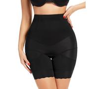 SURE YOU LIKE Women Shapewear Short Firm Compression For Tummy And Thigh Control Knickers High Waist Slimming Underwear With Lining Shaping Underpant, Black, M