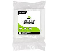Surebonder Full-Size Hot Glue Sticks for Craft, DIY, and Repairs, All Purpose, All Temperature - 4-Inch Length - 20 Pack, Clear
