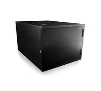 SUREBOX Lock Box - Bamboo - 12 Litre Lockable Box - Smart Lock - TTLock App - Premium Smart Safe Home Storage (Black)