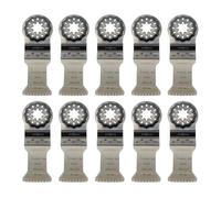 Surebuild UK Genuine Starlock Precision Bi-Metal E-Cut Blade - 35 mm (Pack of 10) | Made in Germany