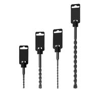 Surebuild UK SDS Plus Drill Bits Set, 4-25mm Diameter, 110-600mm Length, TCT Tips (5.5x110mm)