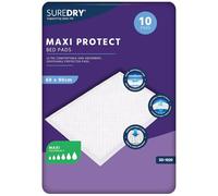 SureDry Disposable Bed Pads 60x90cm - Super Absorbent 2,400ml Capacity (60x90, 20, count)