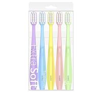 SUREE Extra Soft Toothbrush for Sensitive Teeth and Gums (5 Pack), Ultra Soft Toothbrush with 10000 Micro Nano Bristles for Adults and Elderly