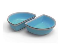 SureFeed Half Bowl Pack of Two Blue (1 Complete Bowl) (Loose)