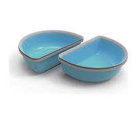 SureFeed Half Bowl Pack of Two Blue (1 Complete Bowl) (Loose)