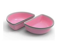SureFeed Half Bowl Pack of Two Pink (1 Complete Bowl) (Loose)