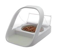 SureFeed Microchip Pet Feeder - Automatic Feeder 400ml (+ Grey Bowls, Mat & RFID Tag)
