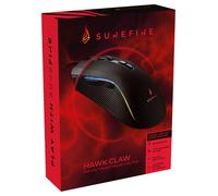 SureFire Hawk Claw mouse Gaming Right-hand USB Type-A Optical 6400 DPI