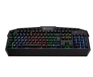 SureFire Kingpin Italian Gaming Keyboard, Gaming Multimedia Keyboard with LED Backlight, RGB Keyboard with USB Cable, 25 Anti-Ghosting Keys, Italian Layout QWERTY