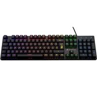 Surefire Kingpin M2 Mechanical Gaming Keyboard, Italian, Gaming Multimedia Keyboard, Full Size, RGB Keyboard with Lighting, 100% Anti-Ghosting Keys, Italian Layout QWERTY
