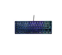 SureFire Kingpin X1 60% Gaming Keyboard German, Gaming Multimedia Keyboard Small & Mobile, RGB Keyboard with Lighting, 25 Anti-Ghosting Keys, German Layout QWERTZ