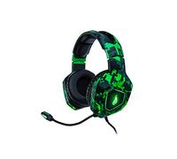 Surefire Skirmish Gaming Headset - gamer headset PC & PlayStation & Xbox - gaming headphones - 390g - stereo 2.0-sound & LED-lighting - USB 3.2 Gen 1 I powered by Verbatim
