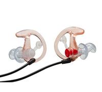 Surefire Sonic Ear Defenders EP3 Plus Noise Cancelling Headphones 24db NRR Hearing Protection for Shooting, Hunting or Construction, Ideal for Men, Women and Adults, Medium, Clear