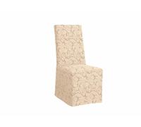 Surefit Scroll Box Cushion Full Dining Room Chair Cover, Champagne