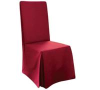 Surefit Slipcover, Cotton, Claret, Dining Chair