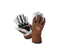 SureFit Spandex Copper, white & black 'Gardening gloves' Large Kent & Stowe Brown One Size