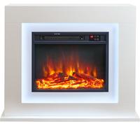 Sureflame Salisbury Electric Fireplace Suite in Pure White, 32 Inch