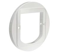 Sureflap Cat Flap Mounting Adaptor, White - Adaptor - sureflap mounting adaptor cat white