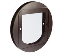SureFlap Cat Flap Mounting Adapter, 285mm Total Diameter, Brown