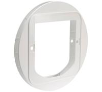 SureFlap cat flap mounting adapter, white, 1 piece (pack of 1)