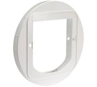 SUREFLAP Cat Flap Mounting Adaptor - White, White