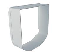 SureFlap DualScan Microchip Cat Flap - White - Tunnel Extension (White)