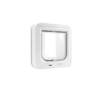 SureFlap Cat Flap with Microchip Identification, White (4 x AA batteries required)