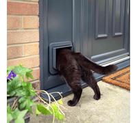 Sureflap Microchip Cat Flap - Grey/White
