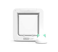 SureFlap Microchip Pet Door Connect - White and Hub 1 Pet Door