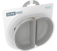 Sureflap Surefeed Half Bowl Pack Of Two Grey - For Pet Feeders Sure Pet Care