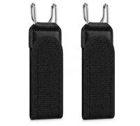 SureFly 2 Pack No Buckle Belts for Men and Women, Adjustable Buckless Belt for Men with Metal Hook, Invisible Elastic No Belt Buckle for Men, Comfortable Buckleless Belts for Men for Jeans Work