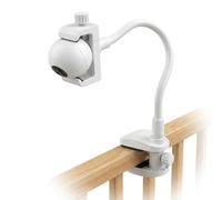 SureFly Universal Baby Monitor Holder, No-Drill Flexible Camera Mount Clamp for Cribs & Furniture, Secure Twist Stand for Baby Cameras with 1/4 Thread, Portable Security Camera Bracket