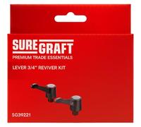 SUREGRAFT Lever Reviver Kit-Replacement Basin/Bath Handles-Hot & Cold Pair | 3/4" Connection Compatible with Basin/Bath Taps | Replacement for Broken or Worn Lever Handles