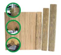 Suregreen Bamboo Roll | 5 Pack | 1m x 4m | Natural Screening Fence | Strong Outdoor Garden Privacy Screening | Eco-Friendly Split Bamboo Slat Fencing | Garden Screens for Patios, Balconies, Terraces