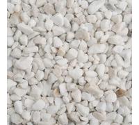 Suregreen Polar White Chippings 8-11mm | 20kg Bag of Decorative Gravel, Garden Stones & Pebbles Ideal for Driveways, Paths, Borders, Landscaping & Outdoor Features