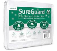 SureGuard King Size Mattress Protector 100% Waterproof Hypoallergenic Premium Cotton Cover Smooth