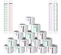 Sureio 15 Pcs Slap Bracelet To Do List Wrist Notes for Nurses Reusable Wearable Silicone Reminder Notepad Waterproof Erasable Memo Wrist Strap for Daily Planner Nurse CNA Week Gifts(Classic List)