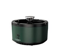 SUREK Elegant Intelligent ashtray plastic Cigarette ash processing device Odor Eliminator Ashtray Craft Table Top Decoration USB charge easy to use