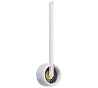 SUREK Soft Wall-mounted floor-standing dual-purpose Toilet Brush with Silicone Bristles Toilet Brush and Holder for Bathroom Storage reusable