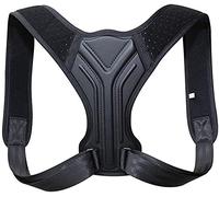 SUREKYA Back Posture Corrector Corset Clavicle Spine Posture Correction Back Support Belt Comfortable Soft Strip Corrector for Adult (Size : X-Small) Feito na China Full moon charitable