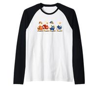 Surely Goodness Mercy Psalm 23:6 Funny Goose Christian Faith Raglan Baseball Tee