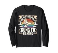 Surely Not Everybody was Kung Fu Fighting Cat Long Sleeve T-Shirt
